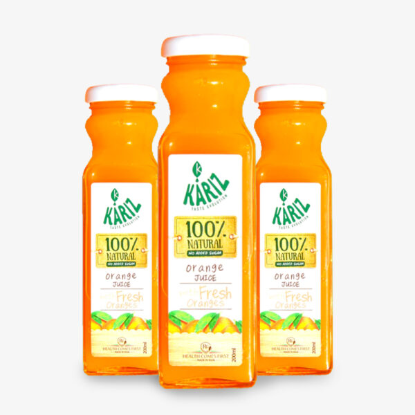 Fresh Orange Juice 3 Bottle